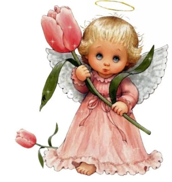 открытка ангел
