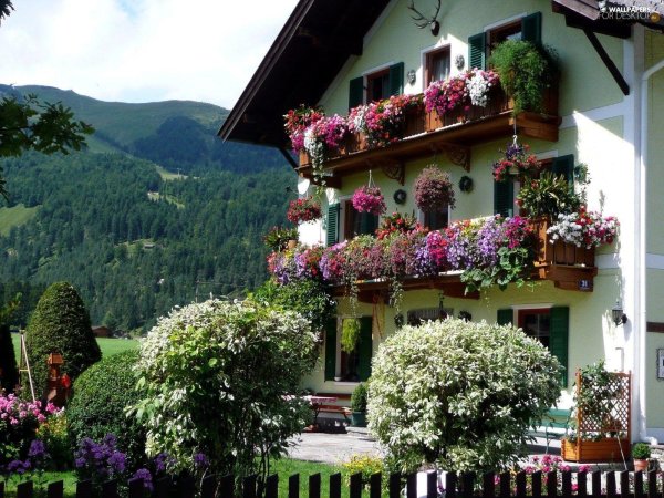 альпийская деревня обераммергау