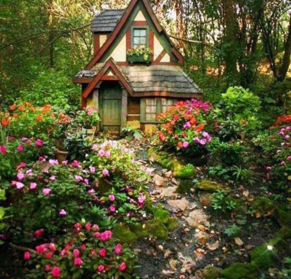 домики красивые