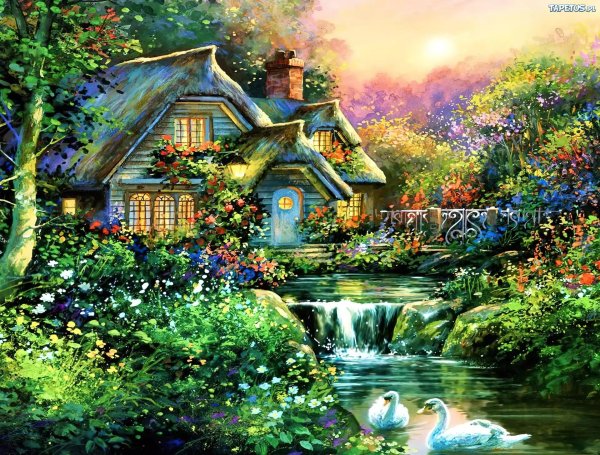 картины томаса кинкейда