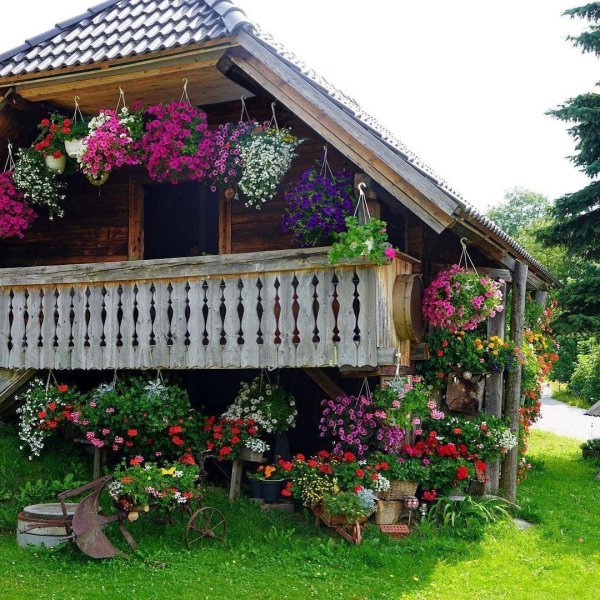 красивая дача