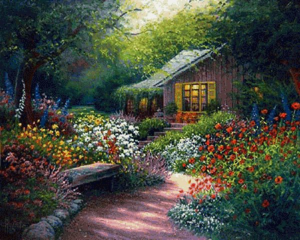 картины томаса кинкейда