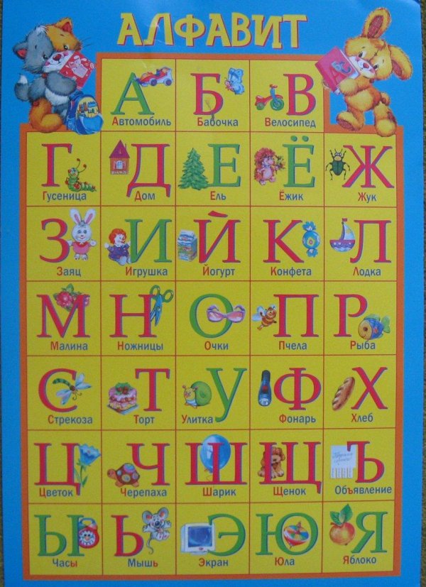 алфавит в