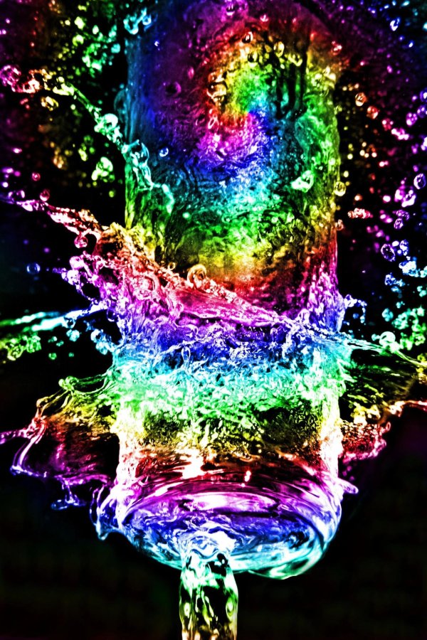 радужная вода