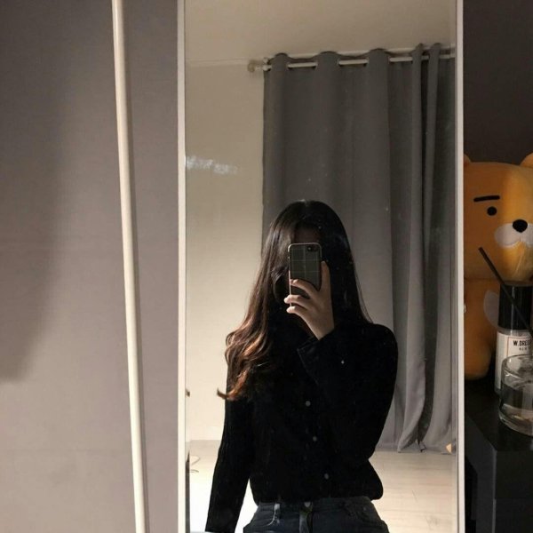 красивые девушки с закрытым лицом