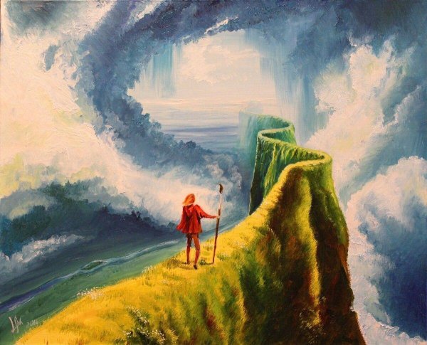 фантастические пейзажи