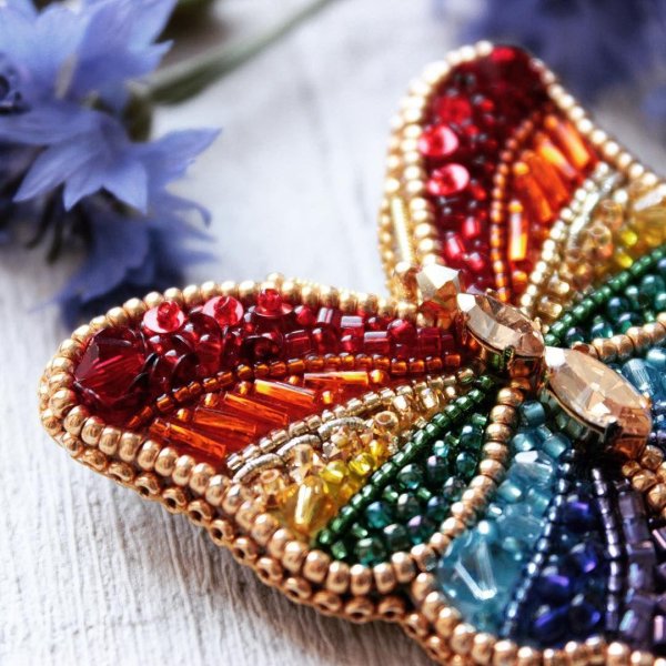 вышивка бисером украшения