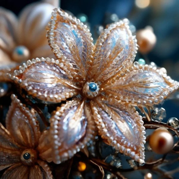 красивая цветок