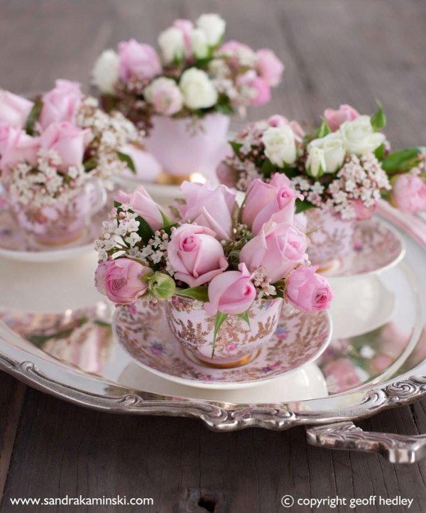 нежная цветочная композиция