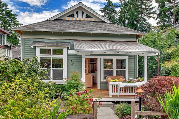 тини хаус с террасой