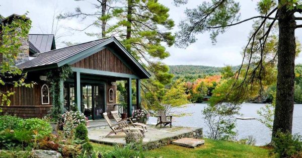 онтарио канада коттеджи у озера