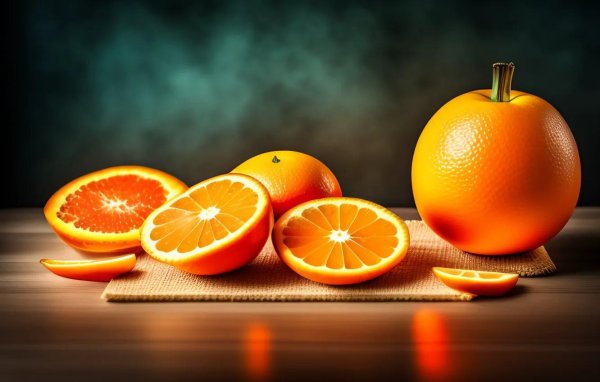 половинка апельсина