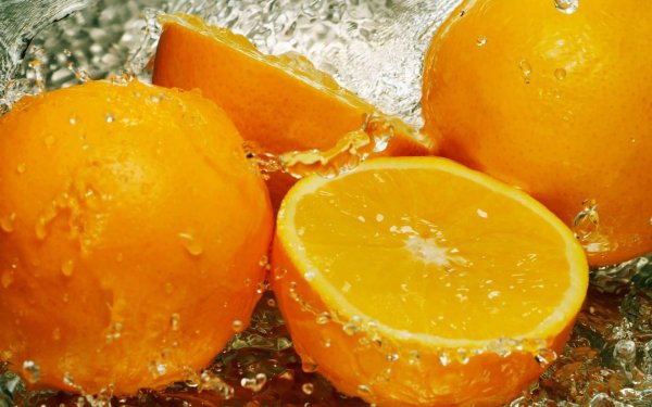 вода с апельсином