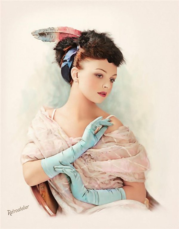 женские портреты