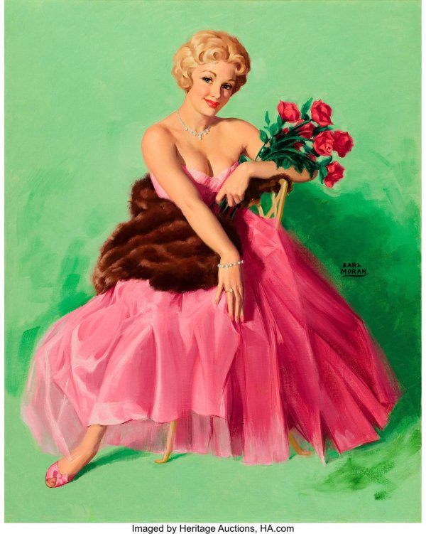 пинап девушка