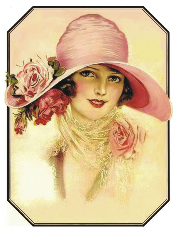 дама в шляпе