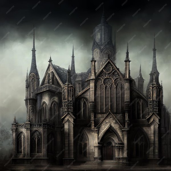 замок готический