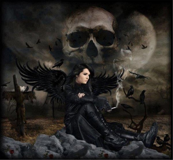 готический ангел