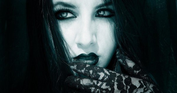 готический макияж