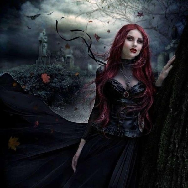 рыжая вампирша