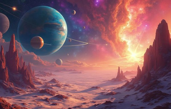 планеты фантастика