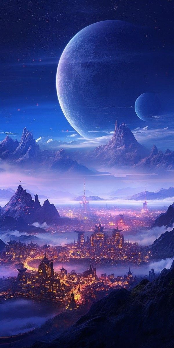 пейзаж фантастический