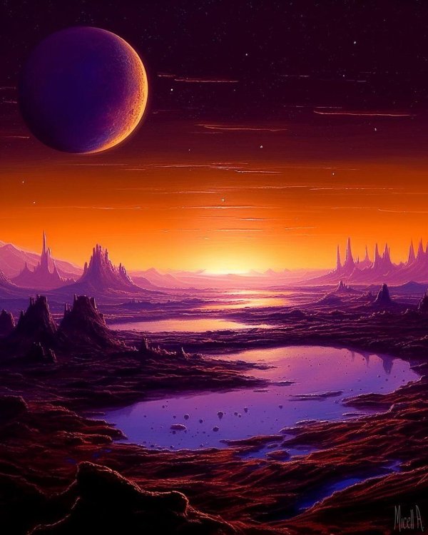 пейзаж фантастический