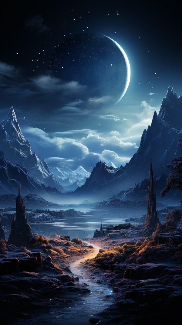 пейзаж фантастический