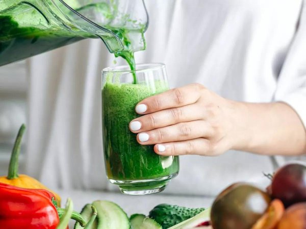 зеленые коктейли