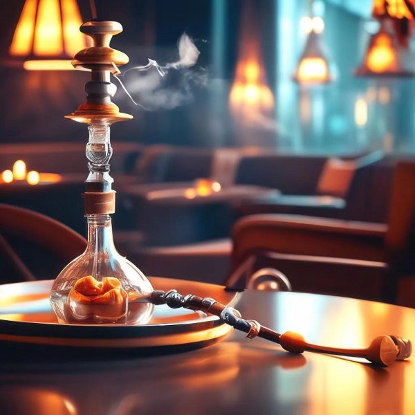 кальян на столе