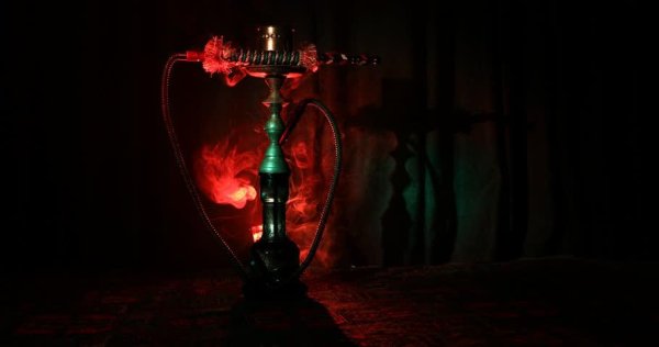 кальян в дыму