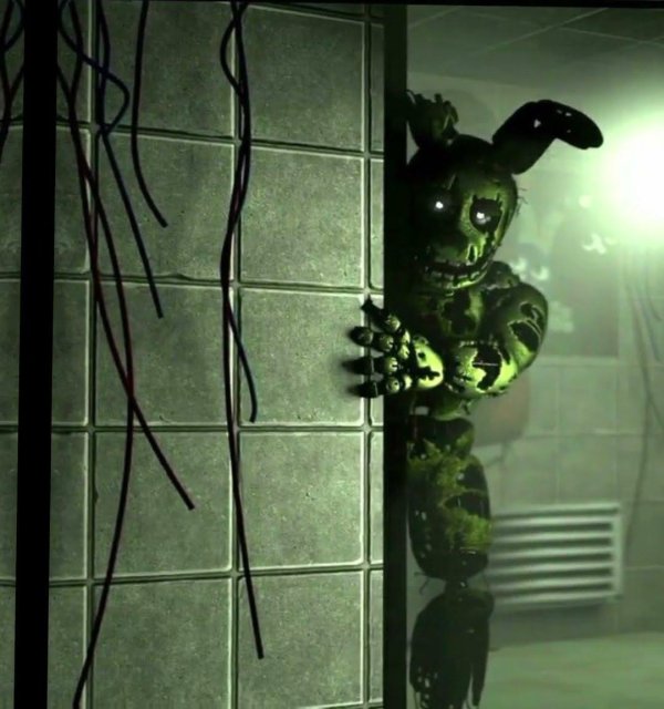 спрингтрап за стеклом