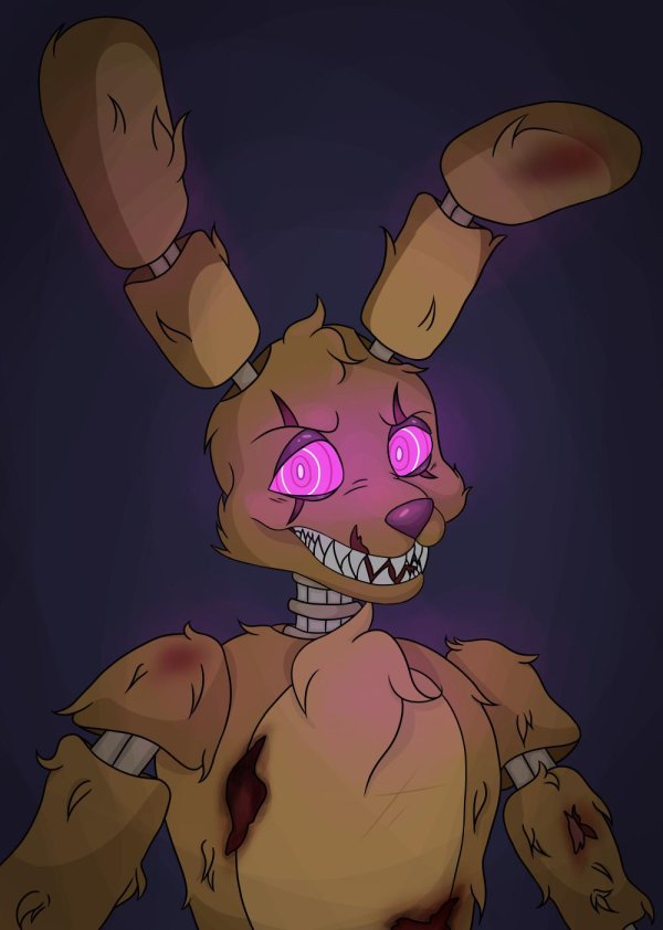 спрингтрап и далия комикс