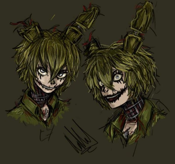 спрингтрап аниме