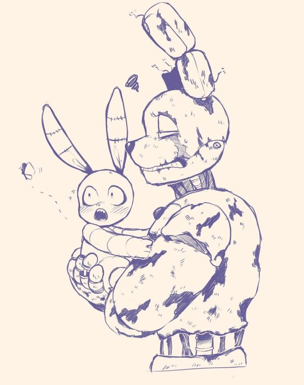 раскраска спринг бонни