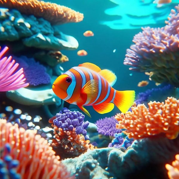 рыбы кораллового рифа