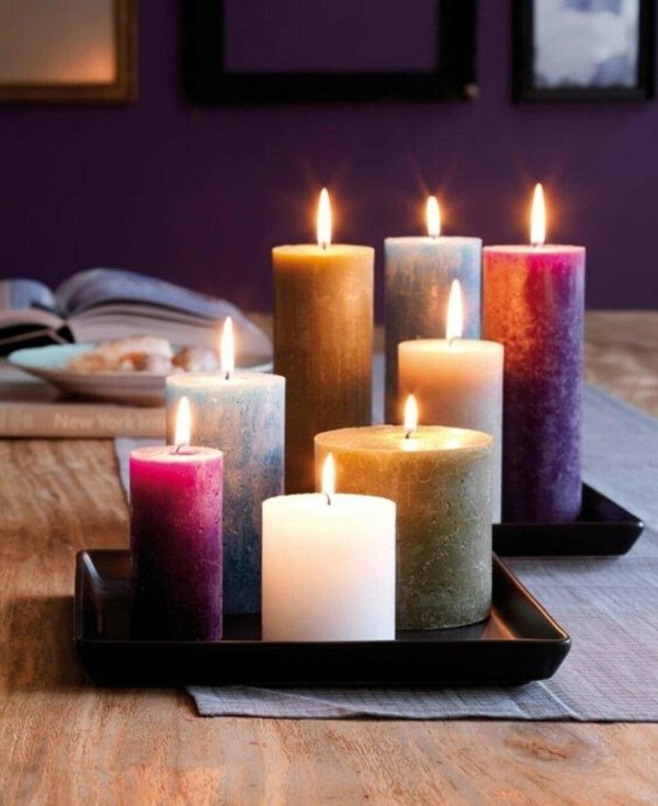 много свечей