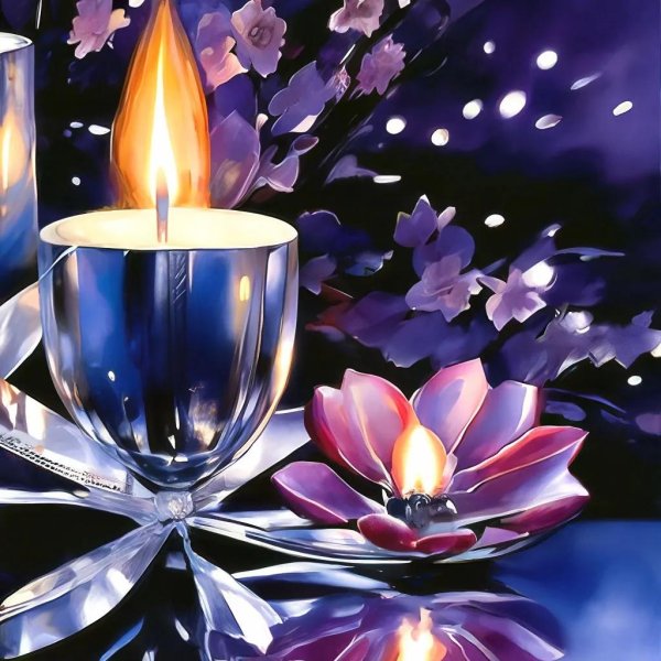 красивые свечки