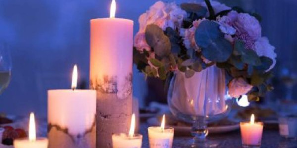 свеча декор