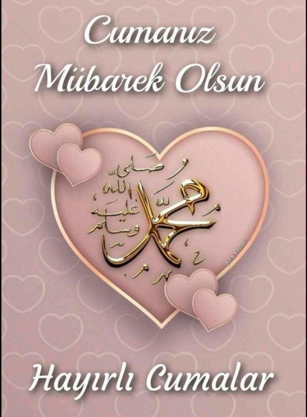 cumanız mübarek olsun