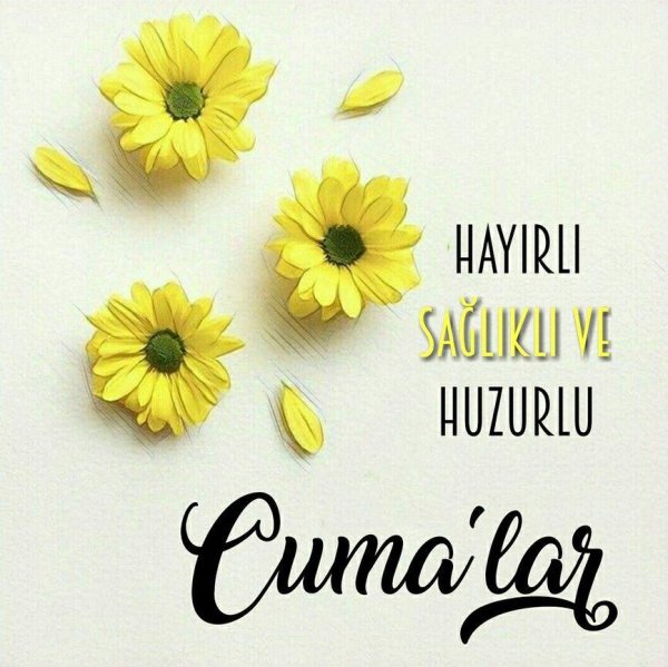 cumanız mübarek olsun