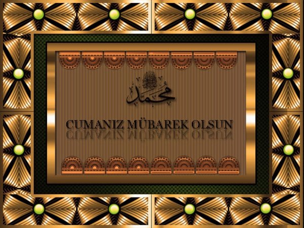 чуманыз мубарак олсун