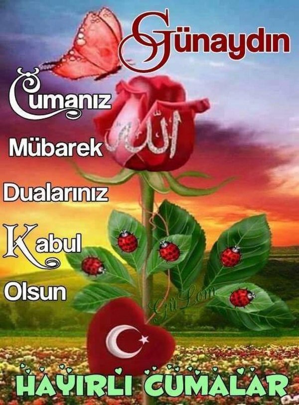 cumanız mübarek olsun