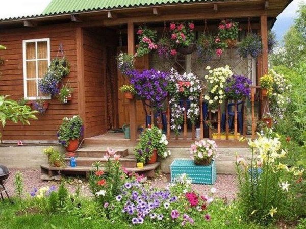 оформление дачного участка