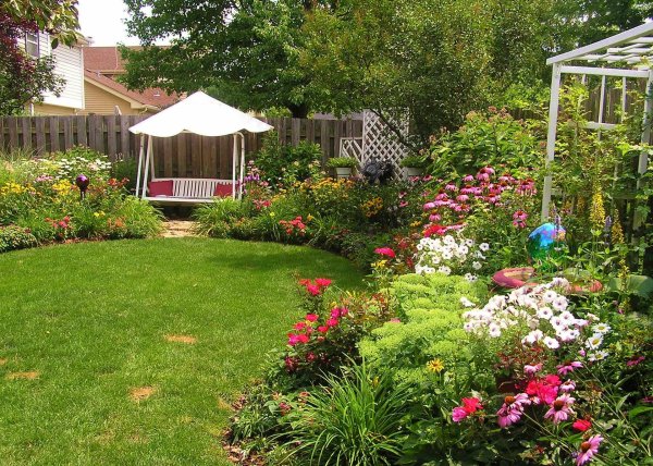 оформление дачного участка