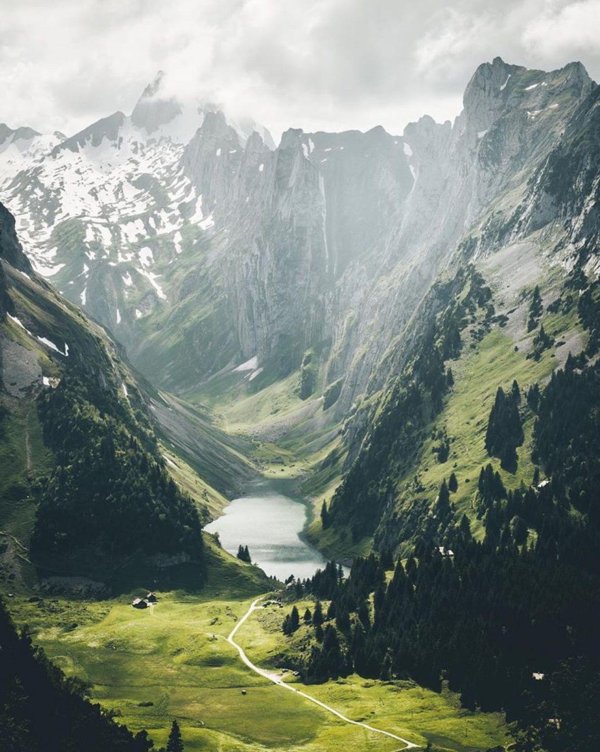 озеро фелен швейцария