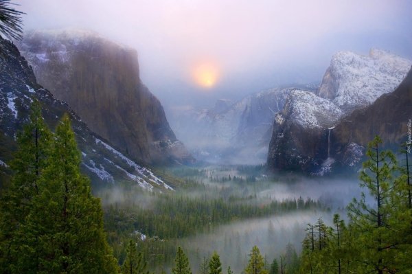 долина йосемити сша