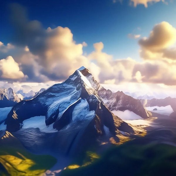 красивая гора