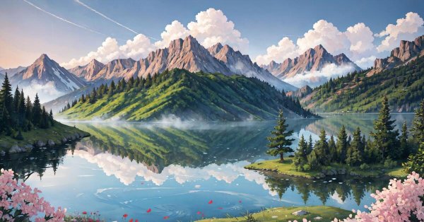 пейзажи с горами