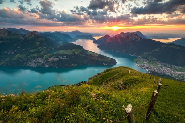 lake lucerne switzerland